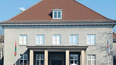 Partyfertig. Im Deutsch-Russischen Museum in Karlshorst wird gefeiert. Foto: dpa