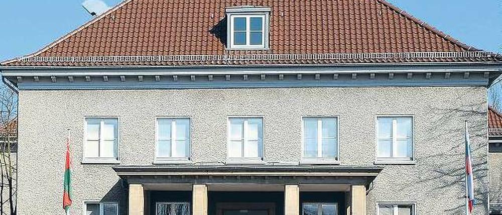 Partyfertig. Im Deutsch-Russischen Museum in Karlshorst wird gefeiert. Foto: dpa