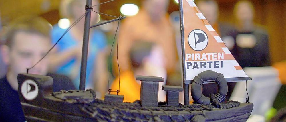 Die Netze sind ausgeworfen. In NRW machten die Piraten aber nur 1,5 Prozent Wählerfang.