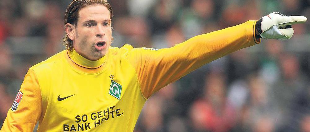 Richtung Champions League? Erst einmal Richtung WM: Werders Tim Wiese.
