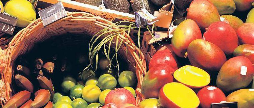 Bunte Ernährung. Obst und Gemüse sind gesund. Vor Krebs schützen sie aber nicht.