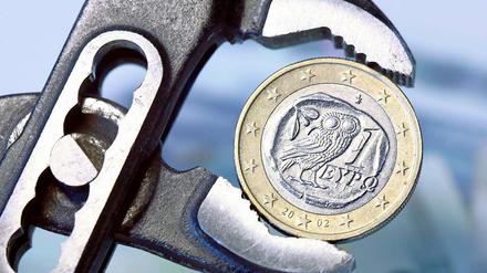 Der Euro unter Druck.