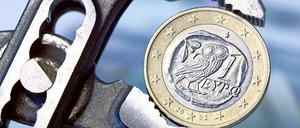 Der Euro unter Druck.