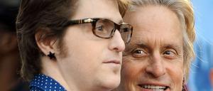 Vater und Sohn während besserer Zeiten.