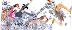 Bild aus einer Kurzgeschichte von A Geng.