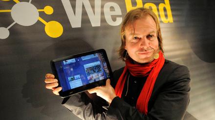 Vorstellung des Tablet-Computers "WePad"