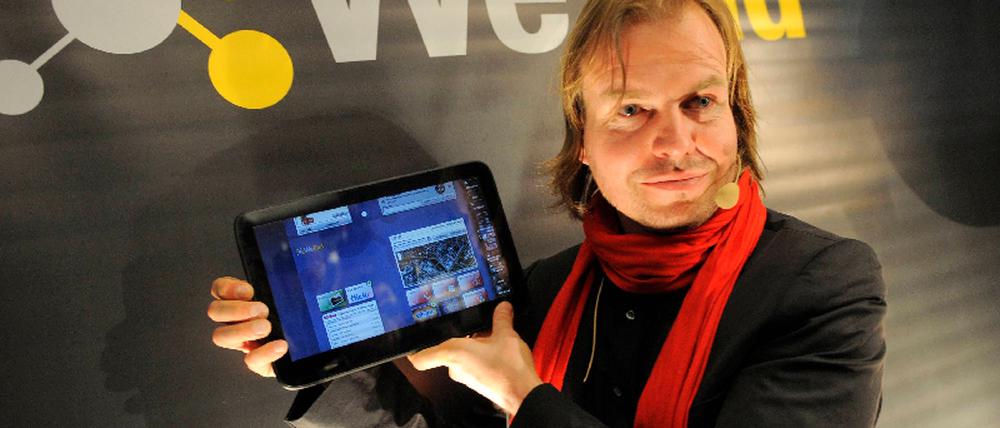 Vorstellung des Tablet-Computers "WePad"