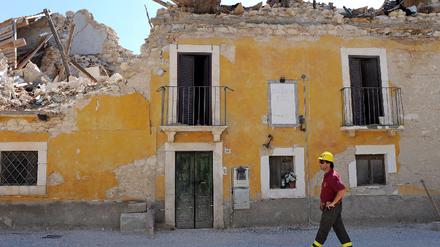Italien ein Jahr nach dem Erdbeben