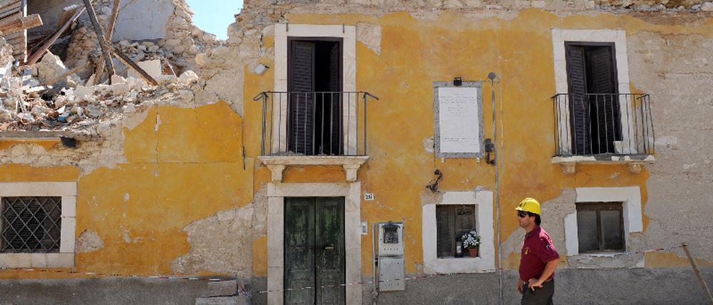 Italien ein Jahr nach dem Erdbeben