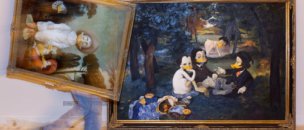 Zweite "Duckomenta" öffnet in Neuhardenberg