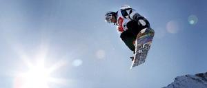 Snowboard-Halfpipe Weltcup - Mathieu Crepel