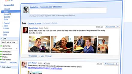 Google co-founder Sergey Brin on hand for new Google buzz in Mountain View