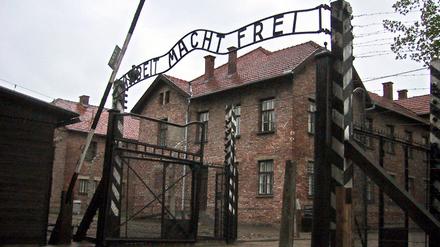 Historische Aufschrift im KZ Auschwitz gestohlen