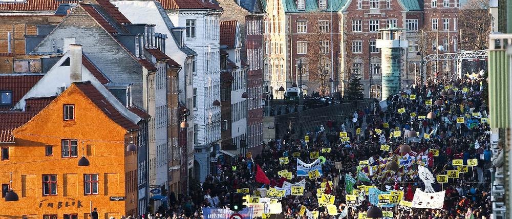 Weltklimagipfel in Kopenhagen - Klima-Demonatration