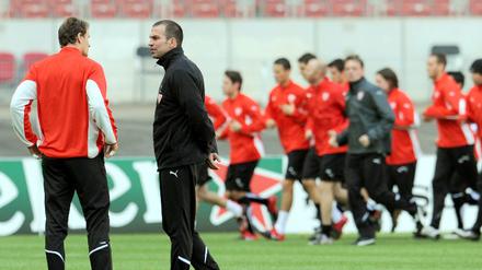 Champions League - Training VfB Stuttgart