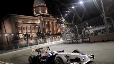 Formel 1 GP Singapur - Nick Heidfeld