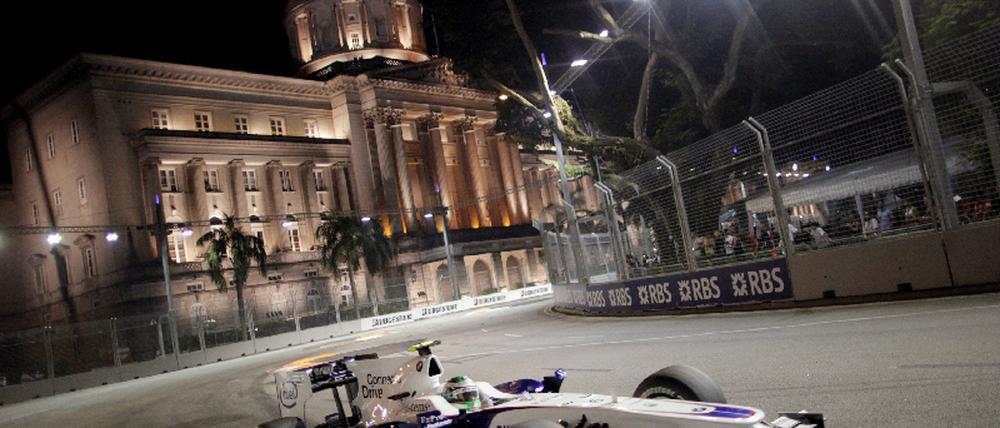 Formel 1 GP Singapur - Nick Heidfeld