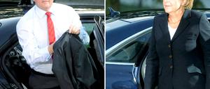 TV-Duell von BK Merkel und Steinmeier