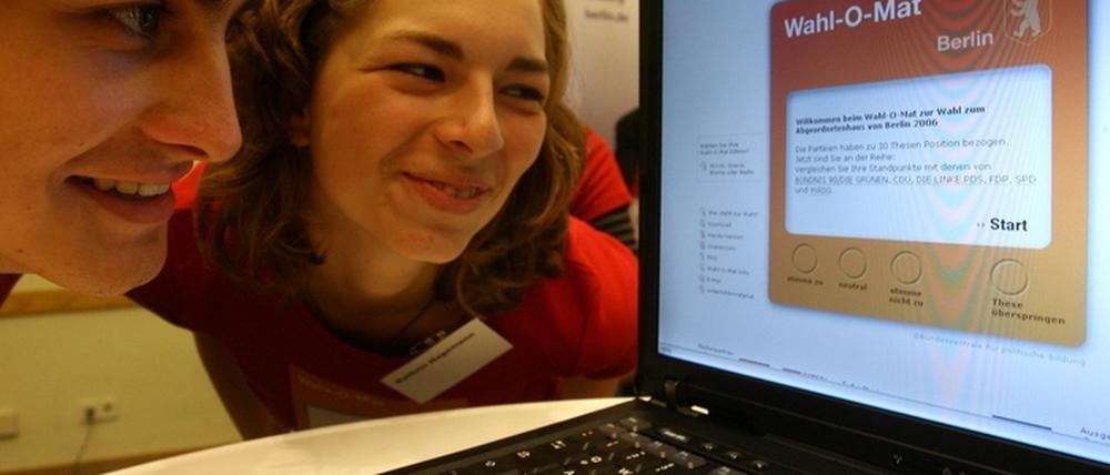 Wahl-O-Mat zur Abgeordnetenhauswahl startet