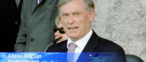 Tagesschau präsentierte Horst Köhler als «Klaus»