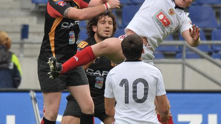 Maenner Rugby 7er EM Hannover Seven: Deutschland - Russland
