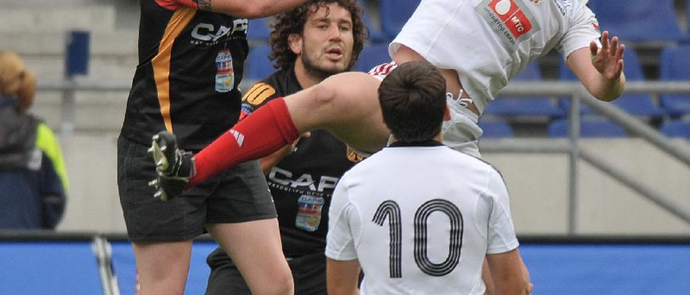 Maenner Rugby 7er EM Hannover Seven: Deutschland - Russland