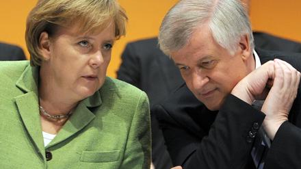 Merkel Seehofer