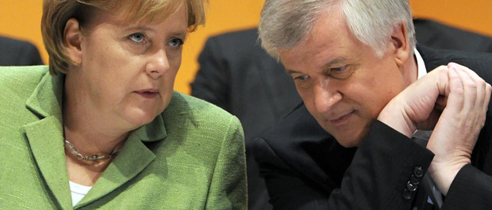 Merkel Seehofer