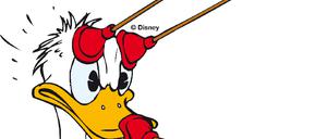 Donald_mit Pfeilen im GEsicht