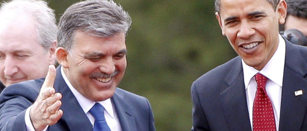 Gül und Obama