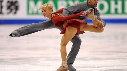Eiskunstlauf- WM in Los Angeles - Savchenko und Szolkowy Weltmeister
