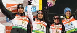 Biathlon Mixedstaffel