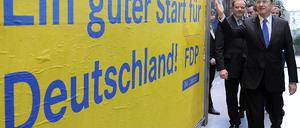 Guido Westerwelle in FDP Zentrale