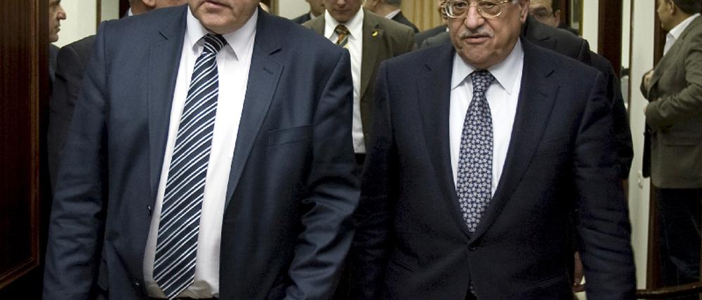 Steinmeier und Abbas
