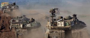 Gaza Krieg Panzer