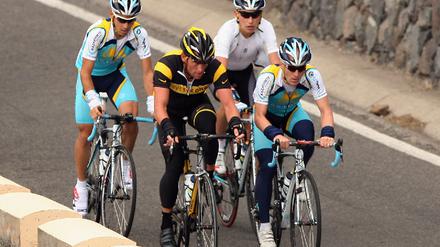 Lance Armstrong im Trainingscamp