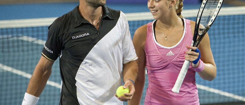 Nicolas Kiefer und Sabine Lisicki