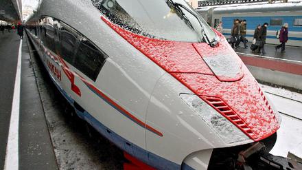 Russland präsentiert ersten Hochgeschwindigkeitszug von Siemens