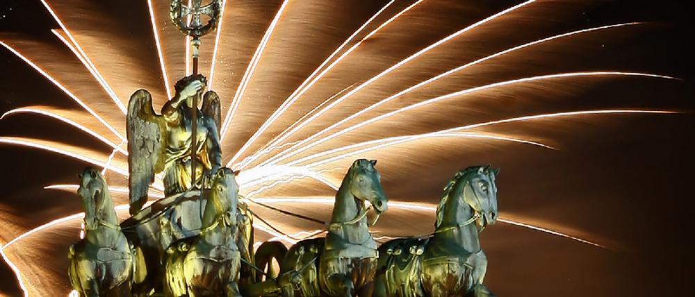 Silvester am Brandenburger Tor
