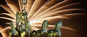 Silvester am Brandenburger Tor