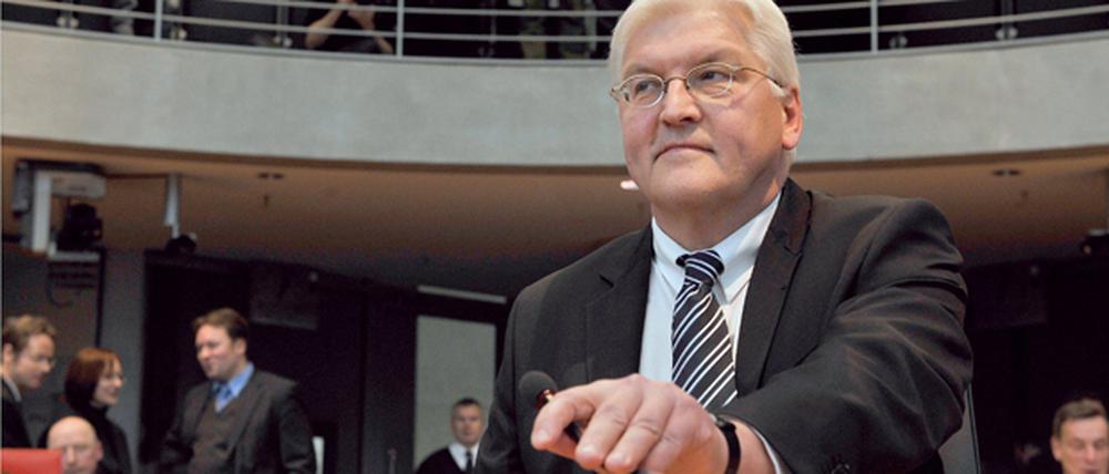 BND-Untersuchungsausschuss - Steinmeier und Fischer