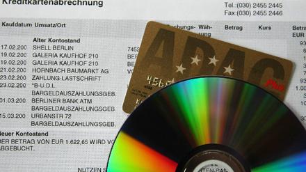 Kreditkartenabrechnung