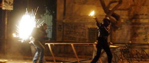 Krawalle in Griechenland