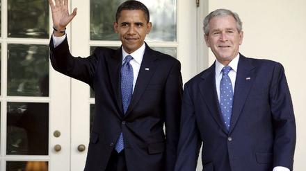 Obama und Bush