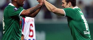 Zvjezdan Misimovic und Ashkan Dejagah