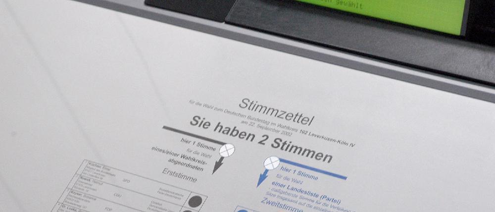 Wahlmaschine