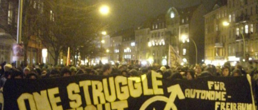 Demo in Mitte