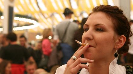 Rauchen auf Oktoberfest