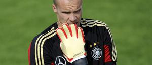 Kinderdienst: Torwart Robert Enke an der Hand verletzt