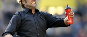 BVB-Trainer Jürgen Klopp in Aktion